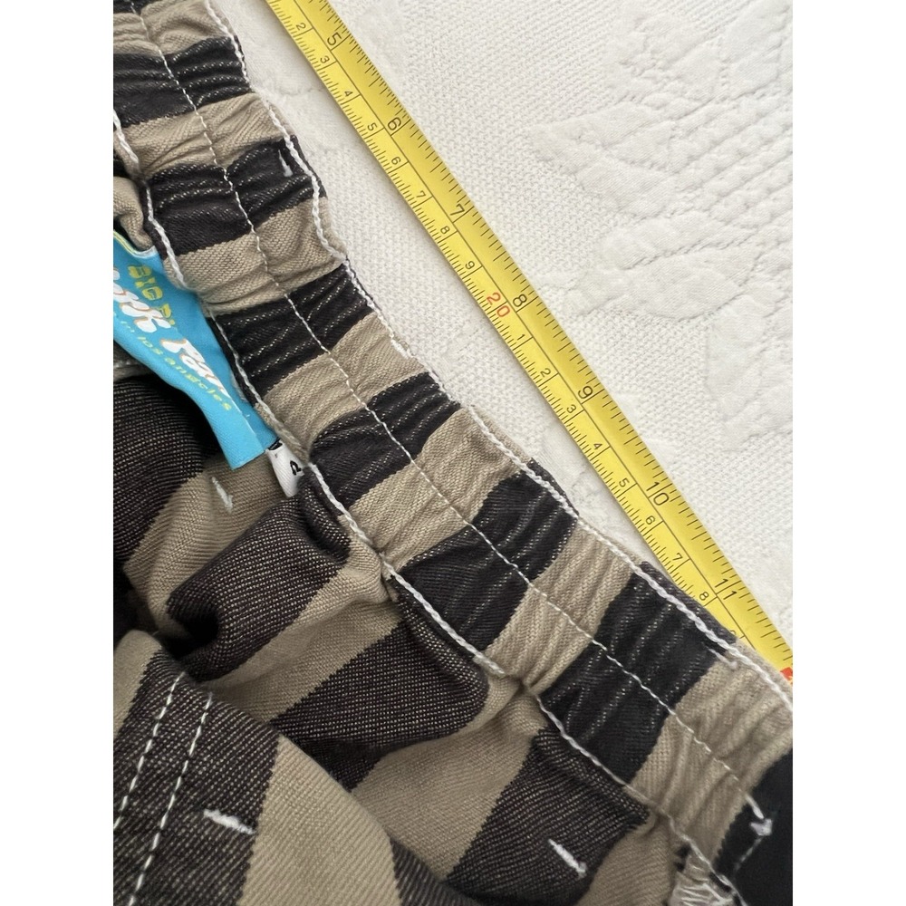 Big Bud Press Work Pants Green Black Striped Cotton Canvas Small Made in USA - Picture 12 of 14